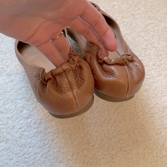 TORY BURCH GENUINE LEATHER REVA FLATS - Picture 3 of 5